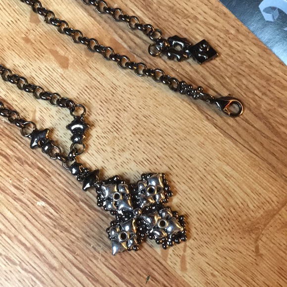 Sergio Gutierrez Black Chrome Necklace - Picture 2 of 4